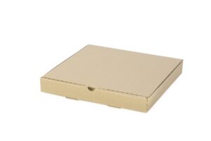 Single Board Pizza Box - Brown