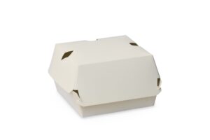 BURGER AUTO paper Box white, kraft 11.5x11x7.5