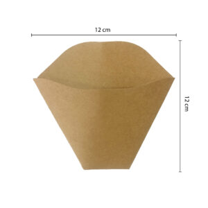 Crepe Holder Box with Lamination Inside - Kraft