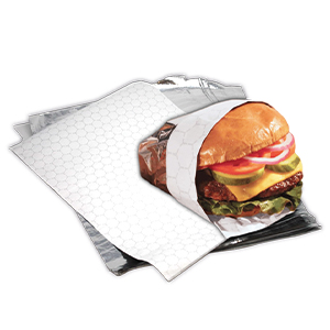 Insulated Aluminum Wrapping Paper for Hot Food & Burgers