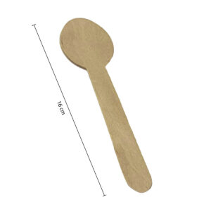 Disposable Wooden Spoon - Biodegradable | 16cm