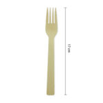 7402-5__Disposable Bamboo Cutlery Fork – 17 cm