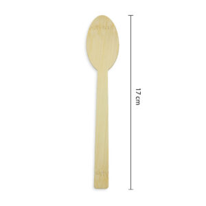Disposable Bamboo Cutlery Spoon- 17 cm
