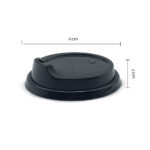 801-2__PAPER CUP LID – black