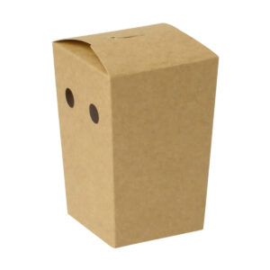 SNAP CLOSED ™ Box for Fries, Appetizers & Snacks - White (S, M, L)