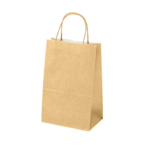 Twisted Handle Paper Bag with Base