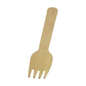 Disposable Wooden Fork - Eco-Friendly | 16cm
