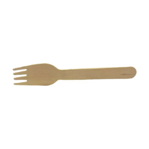 Wooden Fork – 16.5 cm Eco-Friendly Disposable Cutlery
