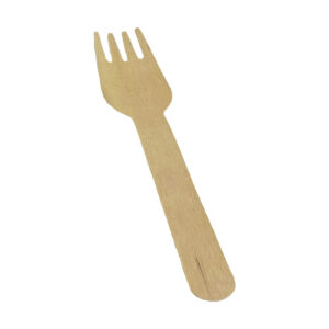 Disposable Wooden Fork - Eco-Friendly | 16cm