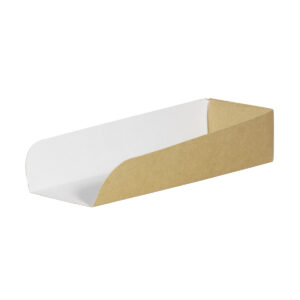 HOTDOG HOLDER Paper Holder White, Kraft