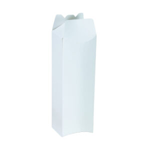 ECOMI™ Doner Sandwich Box - White & Kraft (17.5cm x 6cm x 5cm)