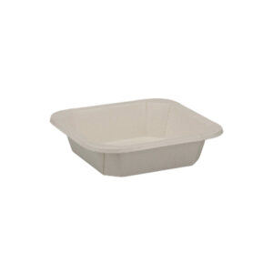 Thermoseal Square Bowl for Salads - Brown Kraft & White (500ml - 1200ml)
