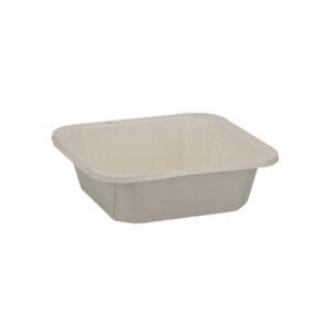 Thermoseal Square Bowl for Salads - Brown Kraft & White (500ml - 1200ml)