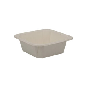 Thermoseal Square Bowl for Salads - Brown Kraft & White (500ml - 1200ml)