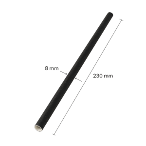 PAPER STRAW 8x230 + Paper wrap