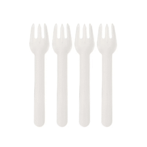 Paper Fork 155 - White