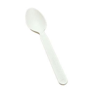 CPLA Spoon –white- Compostable, 16 cm, 4.5g for Foodservice Use