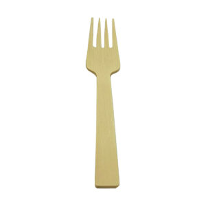 Bamboo Cutlery Fork – Eco-Friendly, Disposable Wooden Utensil