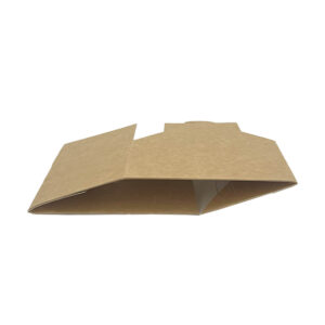 Instabite™ Burger Box - Kraft (12.5cm x 12cm x 7.5cm)