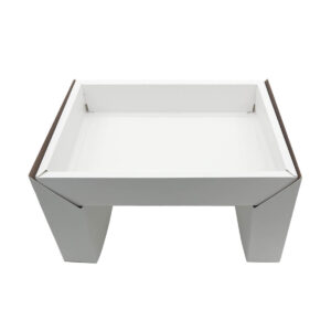 Elevate Set Box Base Food Display Stand - Black (31.5cm x 23.5cm x 6cm)