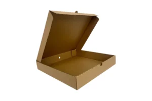 Pizza Box Brown 3 Plies B Flute Recycled 32.5*32.5*5