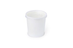SOUP CUP with PP Lids 8oz to 32 oz White and kraft