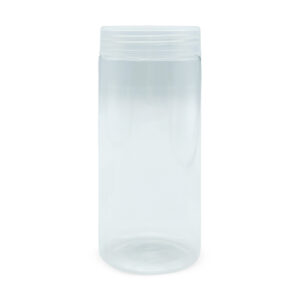 Transparent PET Jar - Diameter 7cm x Height (7.5 - 16 cm)