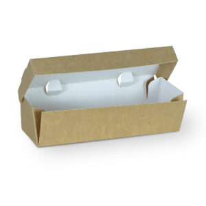 FLOWER™ Sandwich Box Kraft | White , (XS - XXL)