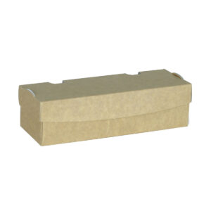FLOWER™ Sandwich Box Kraft | White , (XS - XXL)