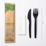7873-2__Cutlery Set 3 in 1 PSM Corn Starch Black 17cm