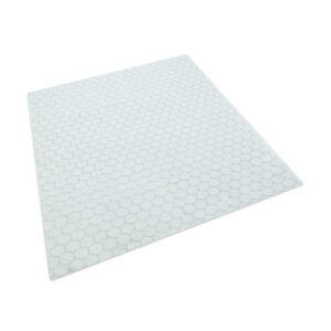 Insulated Aluminum Wrapping Paper for burgers and sandwiches NOT printed white - 35x28 cm