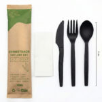7908-3__Cutlery Set 4 in 1 PSM Corn Starch Black