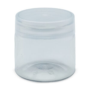 Transparent PET Jars – Diameter 6cm x height (5 - 12 cm)