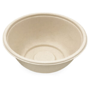 ECOPULP™ Bagasse Round Base Salad Bowl | 32oz
