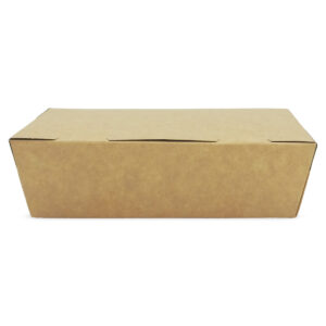 Lunch Box - Kraft/Black inside (S - M - L )