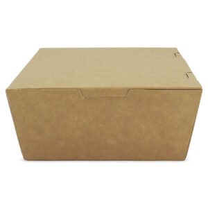 Lunch Box - Kraft/Black inside (S - M - L )