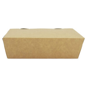 Lunch Box - Kraft/Black inside (S - M - L )