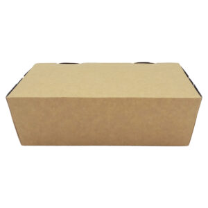 Lunch Box - Kraft/Black inside (S - M - L )