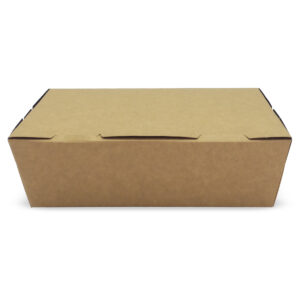 Lunch Box - Kraft/Black inside (S - M - L )
