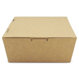 Lunch Box - Kraft/Black inside (S - M - L )