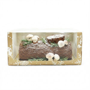 Buche Box Gold With Base - Length (20 - 50 cm)