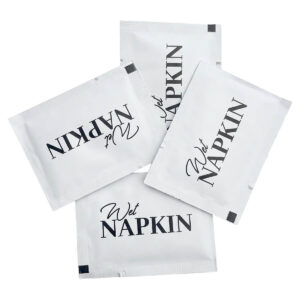 Wet Napkin Sachet Not Printed 6x8 - Plain