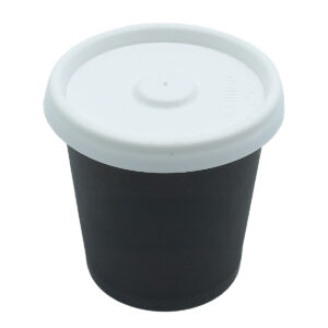 PAPER CUP LID | 4, 8/9, 12/16 OZ | BLCK| WHITE