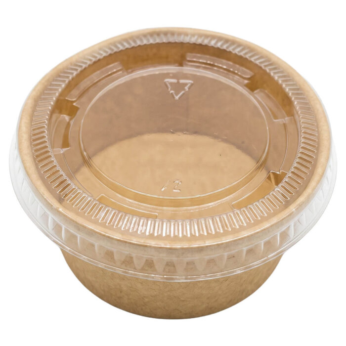 8152-4__paper sauce cup kraft -50ml with lid