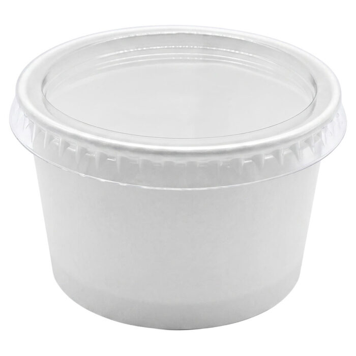 8152-6__paper sauce cup white – 50ml with lid