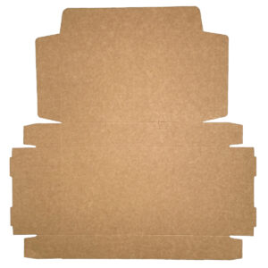 Multiuse carton Box White & Kraft 28-17.3-4.8 cm